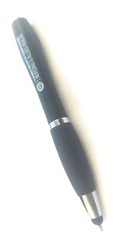 10ct Lot Misprint Retractable Twist Click Stylus Tip Flashlight Pens: Black ink