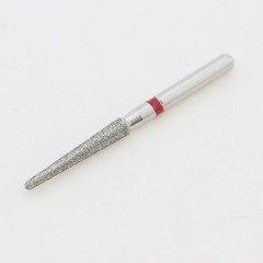 Dental Diamond Burs FG 850/016F Round End Taper Fine Grit Red High Speed Dia Bur