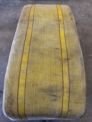 8″ wide cloth Fire hose for boat docks, abrasion protection etc. 10’ length