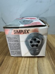 SIMPLEX Mechanical Keyless Door Lock Push Button Control NEU42711 Satin Chrome