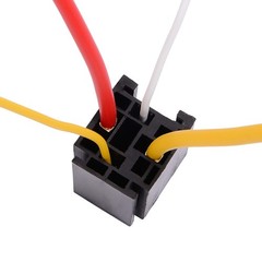EHDIS 4-Pin Relay With Harness – Car Truck Motor Heavy Duty 80A 12V On/Off No…