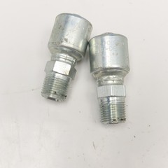 Gates 8G-8MP 1/2″ (-8) ID Hose x 1/2″ NPTF 30° Seat Hose Fitting Lot Of 2