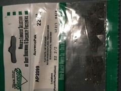 (22) 5/16″ x 9/16″ Black Phosphate & Oil Flat Spring Nut