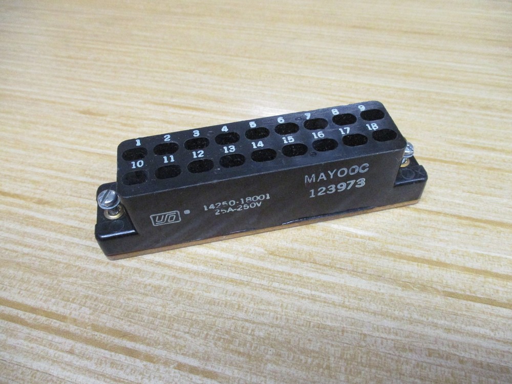 USD 14250-18001 Terminal Block 1425018001 (Pack of 3)
