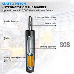Office Chair Gas Lift Cylinder Replacement Heavy Duty Pneumatic Shock Piston US