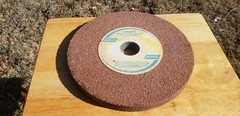 NOS USA MADE NORTON 38A24-J8V GRINDING WHEEL 12″ D × 1″ × 1-3/4″ Arbor 2070 RPM