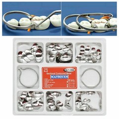 Dental Anterior Matrix Bands Sectional Contoured Twin Matrices Proximal Strips