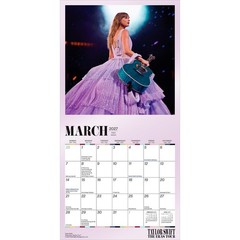 Taylor Swift OFFICIAL | 2027 7×14″ (Hanging) Monthly Mini Wall Calendar