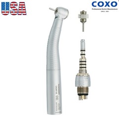 US COXO Dental LED High Speed Handpiece Fiber Optic Turbine for KaVo LED Coupler