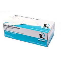 Quala Q353003 Soft Nitrile Exam Gloves Medium Textured Fingertips 200/Box