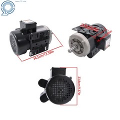 TEFC 3HP Farm Duty Motor 3450RPM 145T Single Phase 230V 60Hz CW/CCW