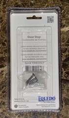 Toledo Hardware Door Stop TDH023SCP Chrome Finish Zinc Lifetime Warranty NEW NIP