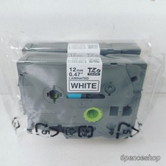 *No Retail Box* Brother P-touch TZE2312PKB 2PK Laminated Label Tape 0.47″x26.2′