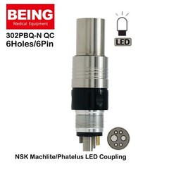 BEING Dental LED Fiber Optic High Speed Turbine Handpiece 302P 303P Fit KAVO NSK