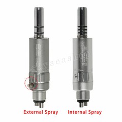 Dental Low Speed Handpiece Air Motor 4Holes E-type NSK type Inner/Exter water cw