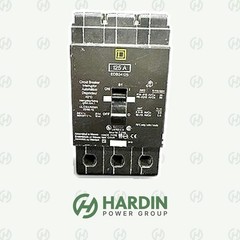 Square D EDB34125 125A 3P 480Y/277V Bolt-On Circuit Breaker NF Panel