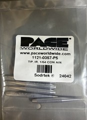 Pace 1121-0357-P5 Soldering Tip, 1/64″, Conical, 0.4mm Diameter, 5/Pkg, PS-90