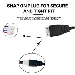 7.4V USB Charger Cable with XH-4Pin Plug Universal Compatible RC Car RC Plane…