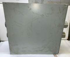 B-LINE SYSTEMS ENCLOSURE, SERIES SC, 0594SC, 24″ X 24″ X 8″ BOX, W/ COUPLINGS