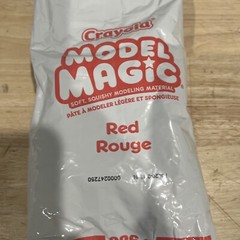 NEW! Crayola (4) 8oz Packs Model Magic Modeling Compound – BL, RD, WT, YL 574415