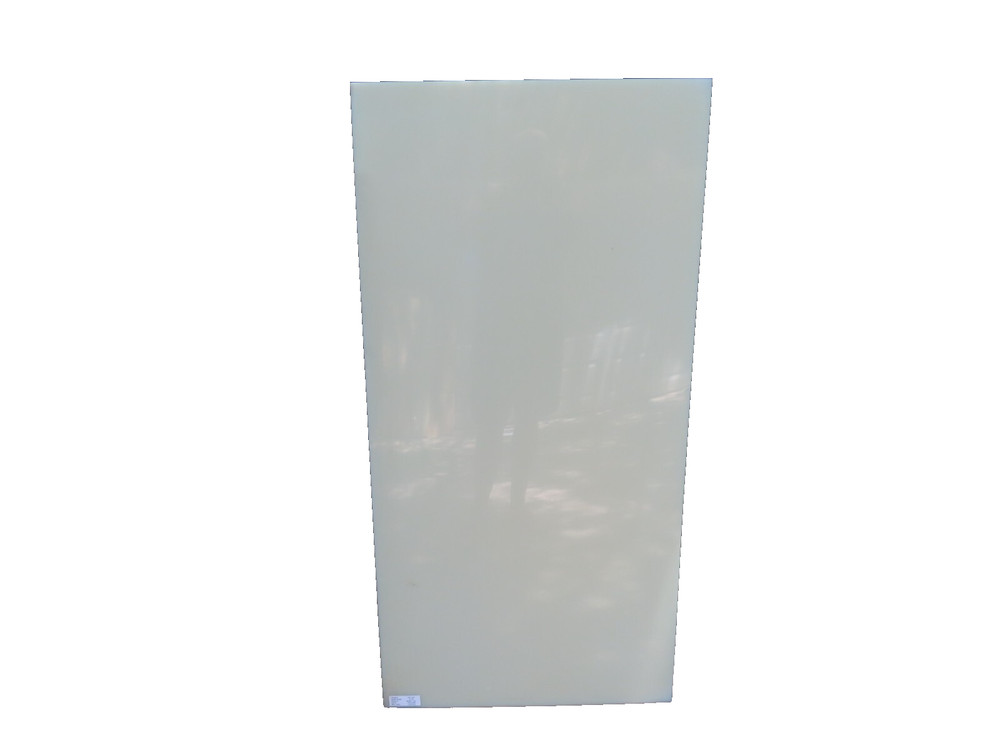 24″ x 48″ x 1/4″ off-white Wear-Resistant Nylon sheet
