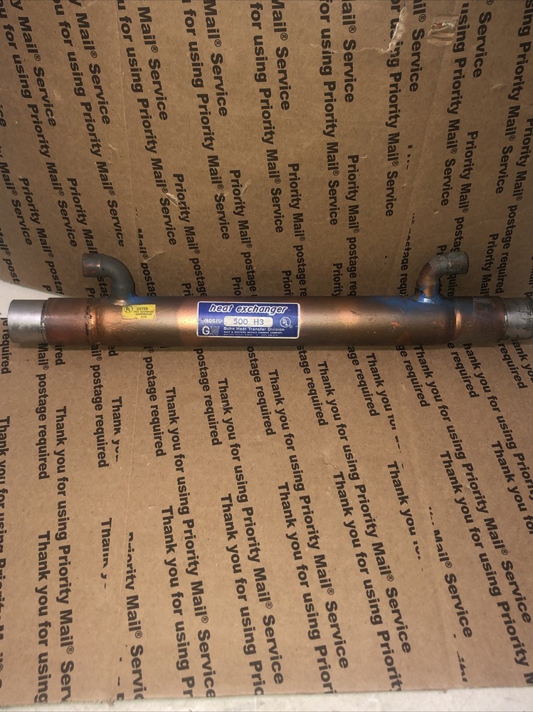 Bohn 500 H3 Tube Heat Exchanger~1 1/4 x 1/2″ x16 1/2″-Wine Room-Refrigeration~RV