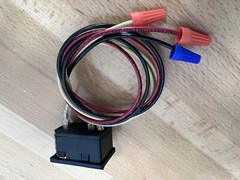 Assembled Power Socket with Fuse and wires Switch 3 Pin IEC320 C14 USA Plug
