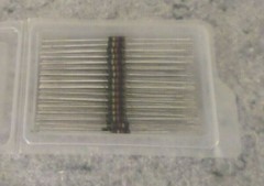 Allen-Bradley 1000.0 ohms ,1/2 Watt, fixed Resistors, RC20GF102J 9334 (C4B4)