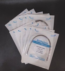 10Packs Dental Super Elastic/Stainless Steel/Thermal Activated Round Arch Wires