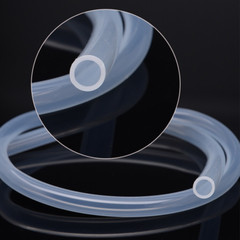 Transparent Silicone Rubber Tube Food Grade Silicone Tubing I.D:2-38mm OD:8-44mm