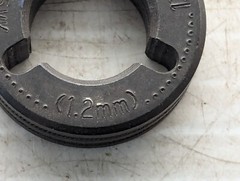Miller 132957 Drive Roll Vk Groove .045 Wire, 1.2mm, 0.045VK as shown