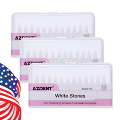 AZDENT Dental Polishing Stones Flame FL2 FG Burs Arkansas Stone Meta CW1064
