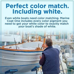 White Gel Coat with Wax & MEKP Catalyst, 6 Color Tints, Fiberglass Repair Kit (1