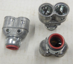 (45) ARLINGTON 3838AST SNAP-2-IT 3/8″ DUPLEX CABLE INSULATED CONNECTOR NEW