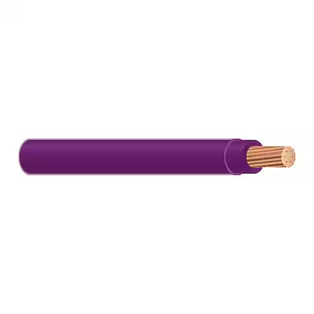 Zoro Select Wxp-6F-1201-10-1000 Thhn, Thwn-2 Building Wire, Copper, 12 Awg,