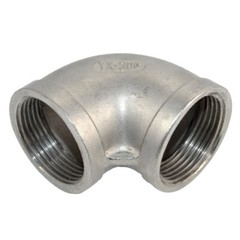 3/8″ 1/2″ 3/4″ 1″ NPT Threaded Female to Female Elbow Pipe Fitting SS 304