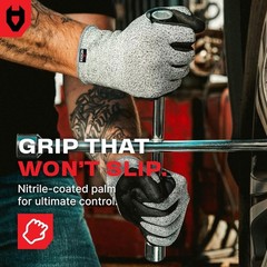 Professional Cut Resistant Work Gloves for Men and Women with Firm Grip and W…