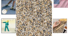 Black, White, Gray Epoxy Flakes – Interior/Exterior