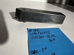 valenite svsdn-16ac Indexible Carbide Lathe Toolholder 5”OAL 1”Shank Turning Cnc