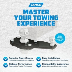 Powder Coated Steel Easy to Install Sway Control Left or Right Utility Ball M…