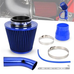 3” Cold Air Intake Kit Aluminum Automotive Cold Air Intake Pipe Filter Induc…