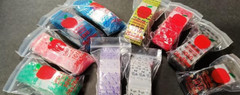 50,000 Apple Baggies 1”x1” Premium Random Mix, 5+ Styles, (50 packs of 1000)