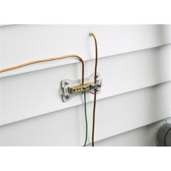 Nvent Erico Ibtb Grounding Busbar, Intersystem Bonding Termination Type, Bronze
