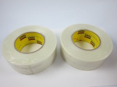 3M Scotch Industrial 7 mil Filament Tape 8919MSR CLEAR 48 mm x 55 m Qty 2 Rolls
