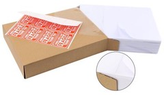 200-20000 8.5×5.5 Shipping Labels Round Corner Half Sheet Self Adhesive Labels