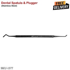 New Dental Spatula & Plugger Composite Filling Instruments Mate Black Coated X3