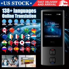 Language Translator Device 138 Languages Two-Way Instant Voice Photo Translation