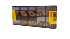 SANDVIK | 9 PC |DNMG 15 04 12-MR 2025 | Genuine Turning Carbide Insert | Sweden