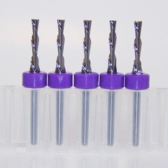 (5) 3/32″ (.0938″) CARBIDE 2 FLUTE ENDMILLS, DOWNCUT SOFT PLASTIC 1650Q0938.438