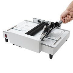 A3 Booklet Folding Binding Machine Paper Stapling Making Book Stapler w/ Staples